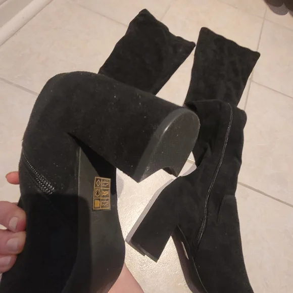 Jeffrey Campbell Cienega Over The Knees Suede Boots - Picture 6 of 12